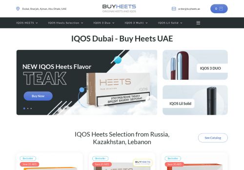لقطة شاشة لموقع IQOS Dubai - BuyHeets
بتاريخ 15/03/2021
بواسطة دليل مواقع ألتدتك