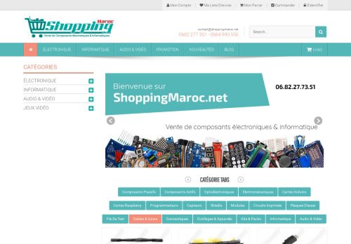 لقطة شاشة لموقع shopping maroc
بتاريخ 15/06/2021
بواسطة دليل مواقع ألتدتك
