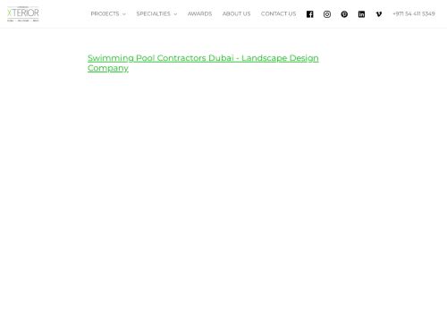 لقطة شاشة لموقع Swimming Pool Contractors Dubai
بتاريخ 14/09/2021
بواسطة دليل مواقع ألتدتك