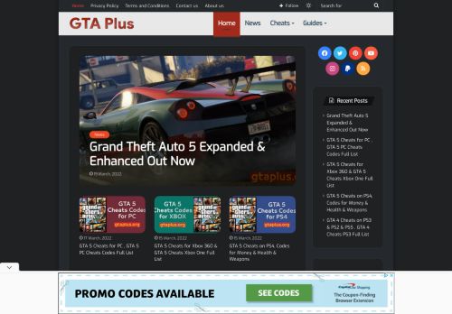 لقطة شاشة لموقع GTA Plus
بتاريخ 21/03/2022
بواسطة دليل مواقع ألتدتك