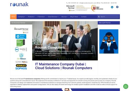 لقطة شاشة لموقع Rounak Computers رونق للكمبيوتر
بتاريخ 20/08/2020
بواسطة دليل مواقع ألتدتك