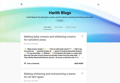 لقطة شاشة لموقع Harith Blogs
بتاريخ 05/02/2021
بواسطة دليل مواقع ألتدتك